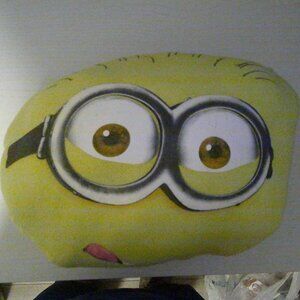 15" Minions Shaped Pillow-Handmade-Unique!